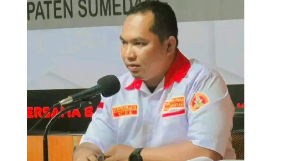 ISTIMEWA, TEGAS: Ketua Pimpinan Daerah Pemuda Muhammadiyah (PDPM) Kabupaten Sumedang Dodi Partawijaya.