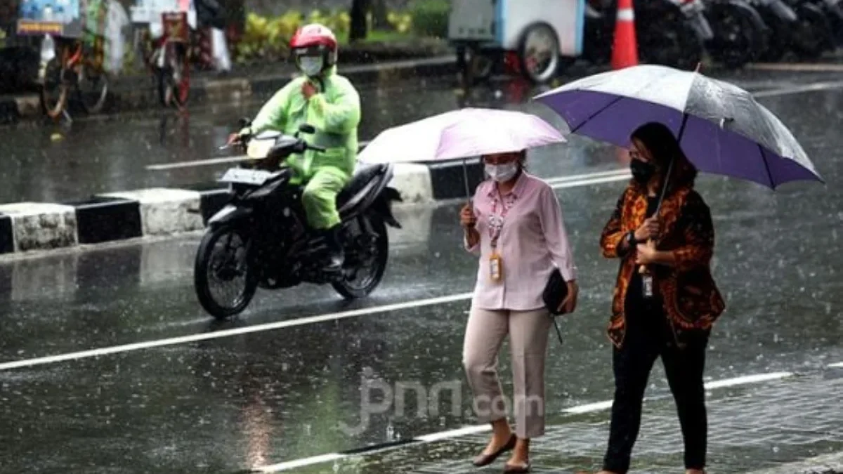 Ramalan Cuaca Hari Ini, Sejumlah Kota Besar di Indonesia Alami Hujan Lebat, Waspadalah