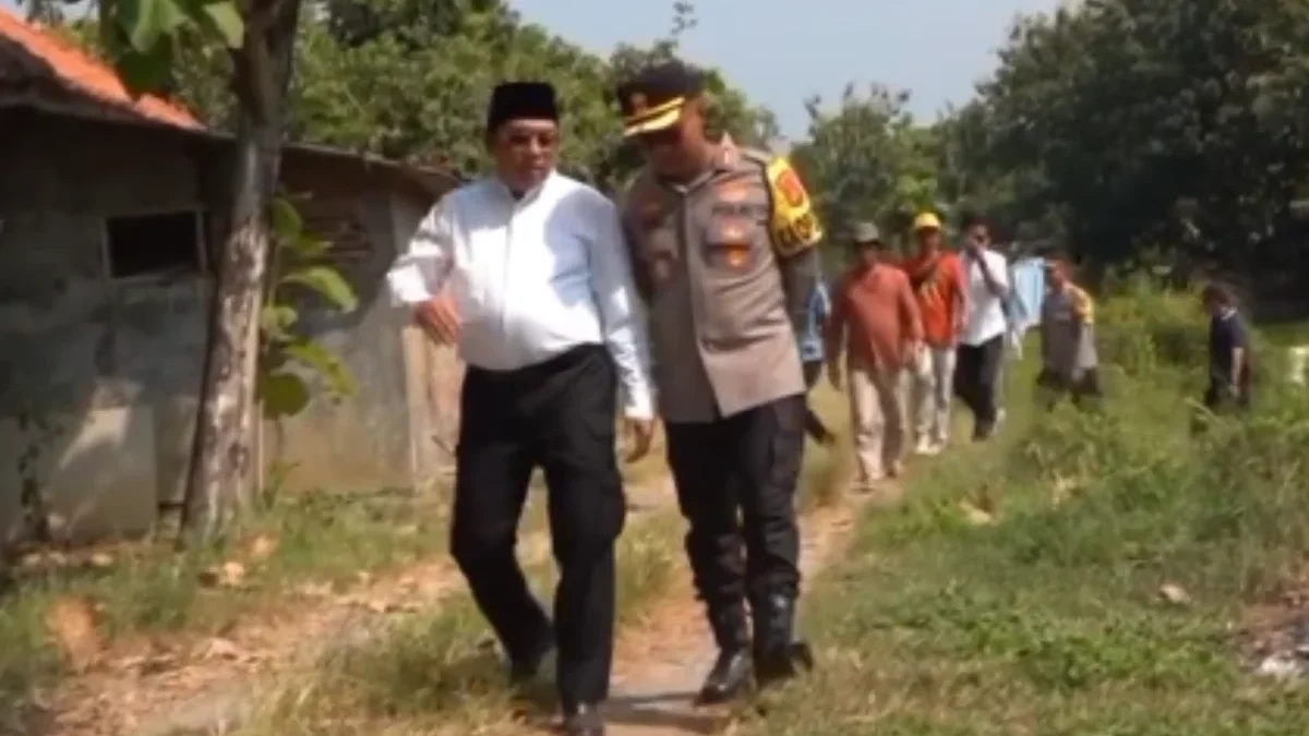 Pj. Bupati dan Kapolres Sumedang Tinjau Pompanisasi di Ujungjaya, Demi Kesejahteraan Petani