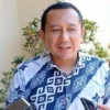 SILATURAHMI: Denden Imadudin Soleh mengadakan kunjungan ke calon Bupati Sumedang, Erwan Setiawan di Tanjungsar