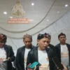 DIWAWANCARA: Ketua Komisi Pemilihan Umum (KPU) Kabupaten Sumedang Ogi Ahmad Fauzi saat menjelaskan target part
