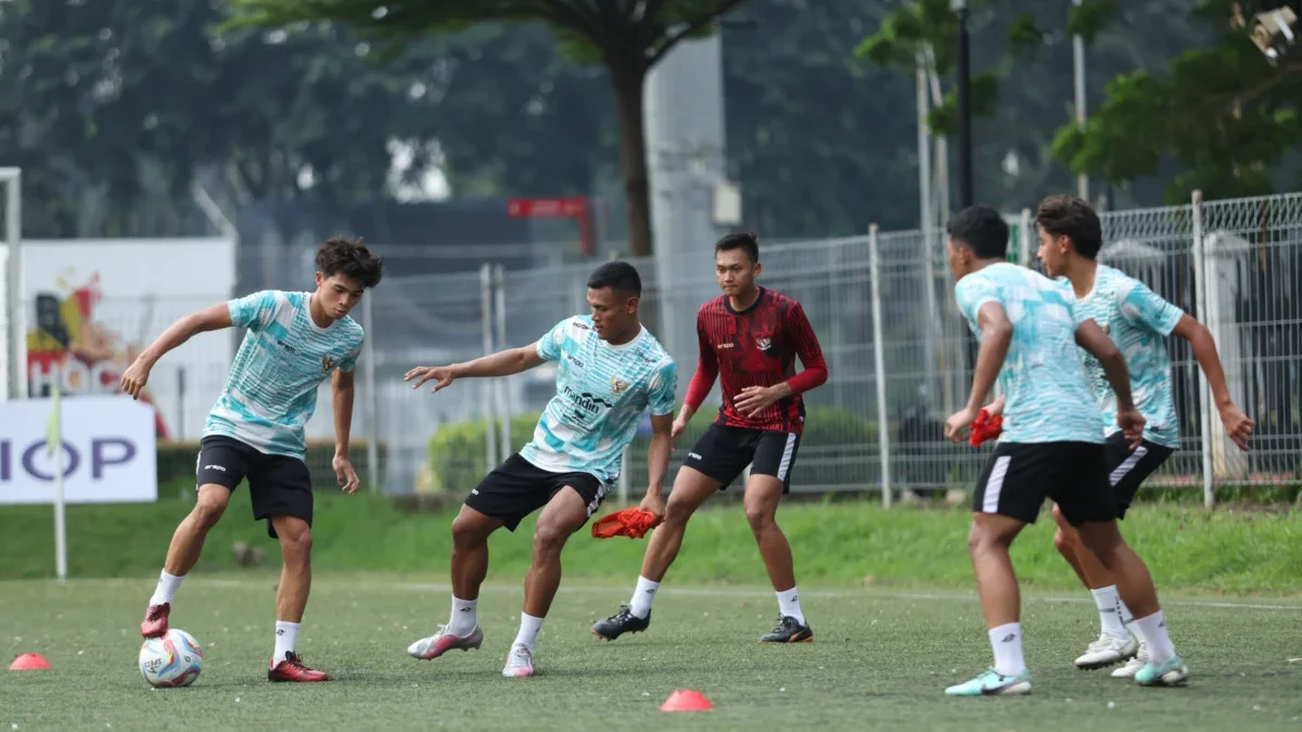 Pemain U-19 sedang melakukan TC di Jakarta, Senin 24 Juni 2024-Dok.PSSI-