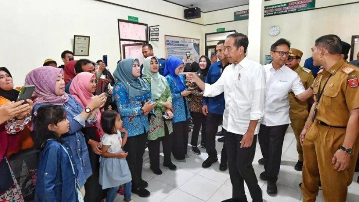 Presiden Jokowi Kunjungi RSUD Alimuddin Umar, Tekankan Pentingnya Fasilitas Medis Modern