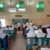 ANTUSIAS: Para peserta Kompetisi Sains Madrasah (KSM) tingkat Kabupaten Sumedang tahun 2024 di MAN 1 Sumedang,