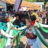 MERIAH: Pagelaran Upacara Adat Ngalaksa di Desa Wisata Rancakalong yang diwarnai \"Nyi Pohaci Ngaraksa Diri\", S