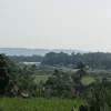 NAMPAK: Bentangan Tol Cisumdawu nampak jelas dari Kampung Burintik Dusun Cibodas Desa Conggeang Kulon Kecamata