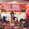 HADIRI: Pj Bupati Sumedang Yudia Ramli saat menghadiri Peringatan Hari Bhakti Adyaksa (HBA) ke-64 dan HUT Ikat