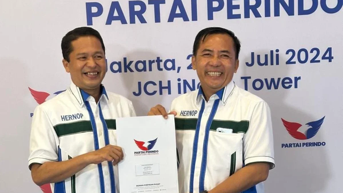 Pasangan HerNop Terima Surat Rekomendasi DPP Perindo